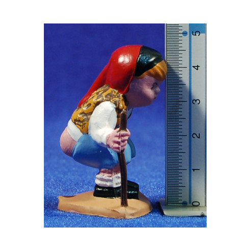 Caganer moderno 5 cm plástico Belenes Puig