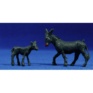 Asno 6 cm plástico Belenes Puig