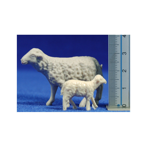 Cordero 8 cm plástico Belenes Puig