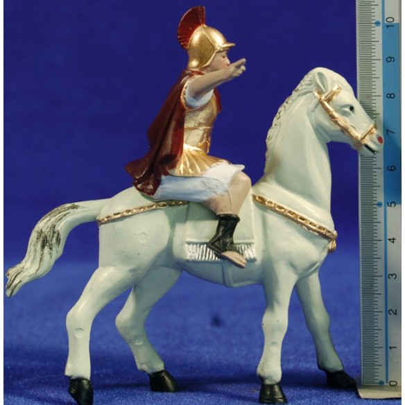 Romano cavallo 8 cm plastica Belénes Puig