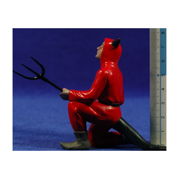 Demone inginochiato M2 11 cm plastica Belenes Puig