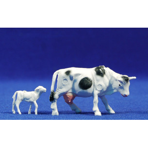 Vaca 4 cm plástico Belenes Puig