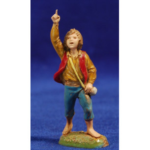 Nen amb el dit aixecat 10 cm plàstic Moranduzzo - Landi estil 700