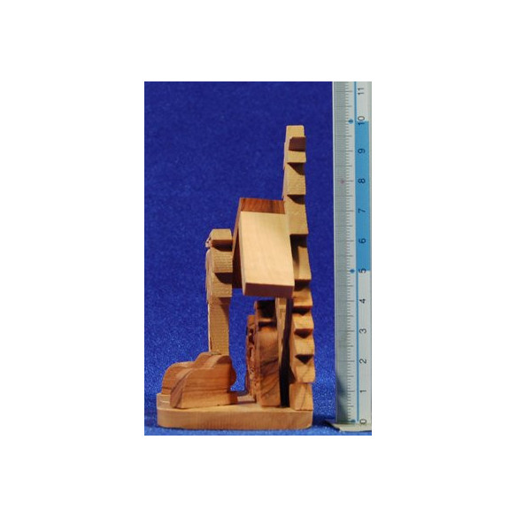 Nativity decoration 10 cm wood