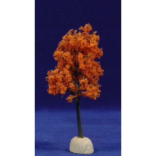 Arbre tardor taronja 12 cm plàstic