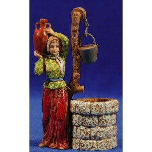 Pastora amb pou 10 cm plàstic Moranduzzo - Landi estil 700