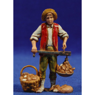 Pagés venent bolets 10 cm plàstic Moranduzzo - Landi estil 700