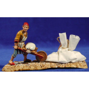 Grup forner amb carreta 10 cm plàstic Moranduzzo - Landi estil 700