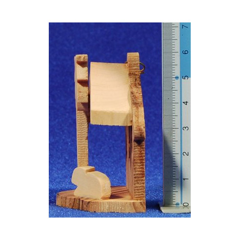 Nativity decoration 6 cm wood