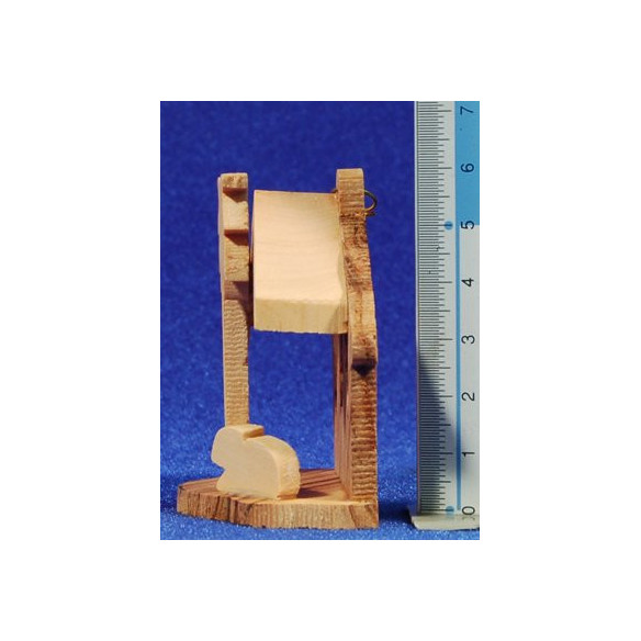 Nativity decoration 6 cm wood