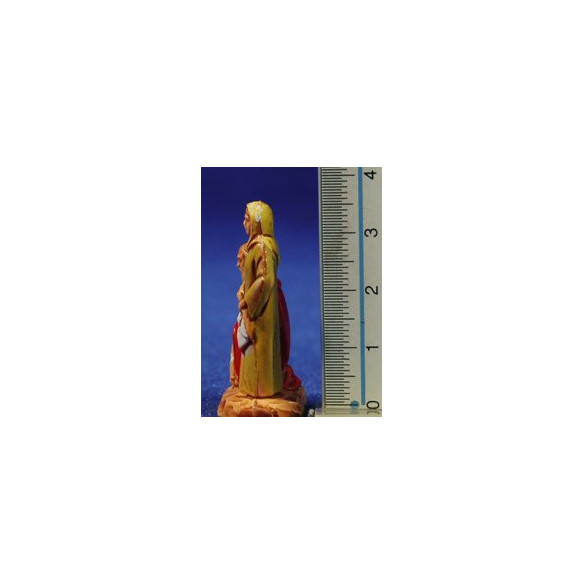 Pastor i pastora adorant 3,5 cm plàstic Moranduzzo - Landi estil 700