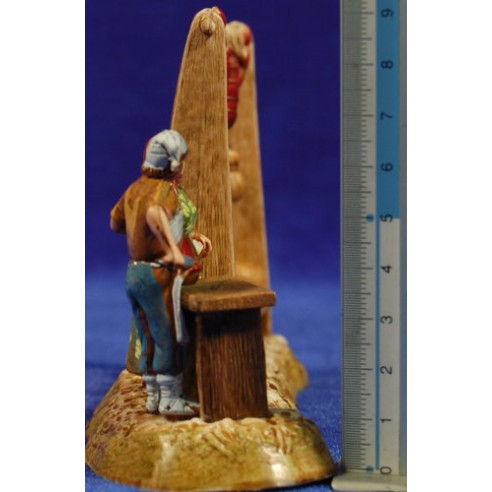 gruppo macellaio 6 cm plastica Moranduzzo - Landi stile 700