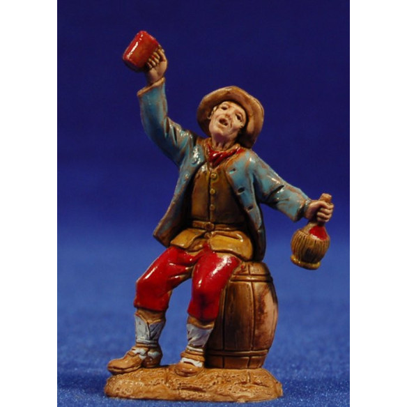 Man drunking 6 cm plastic Moranduzzo - Landi 700 style