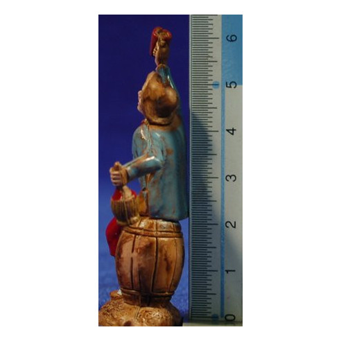 Man drunking 6 cm plastic Moranduzzo - Landi 700 style