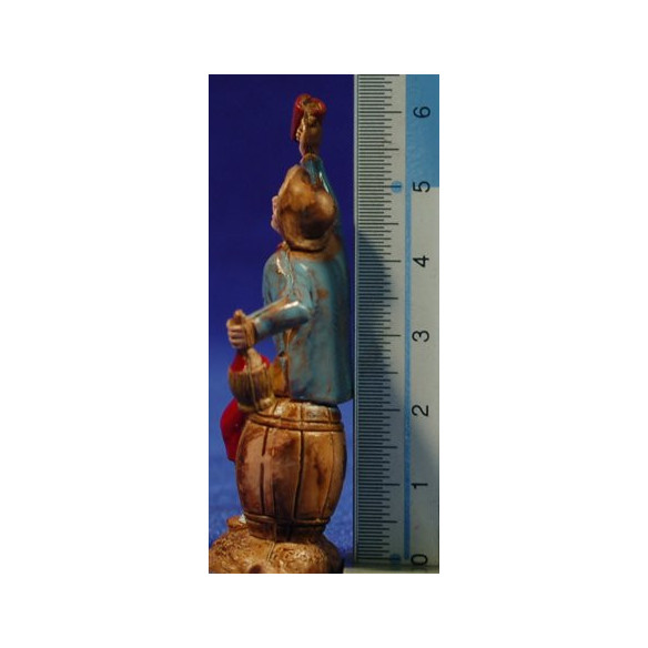 Man drunking 6 cm plastic Moranduzzo - Landi 700 style