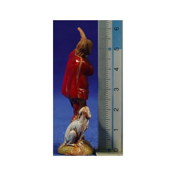 Cacciatore 6 cm plastica Moranduzzo - Landi stile 700