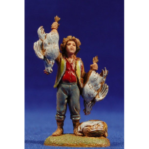 Venedor pollastres 6 cm plàstic Moranduzzo - Landi estil 700