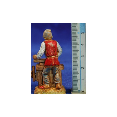 Carpintero con banco 6 cm plástico Moranduzzo - Landi