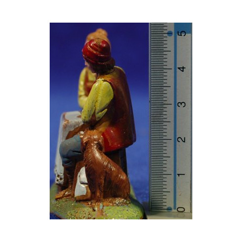 Pastors a taula 6 cm plàstic Moranduzzo - Landi estil 700