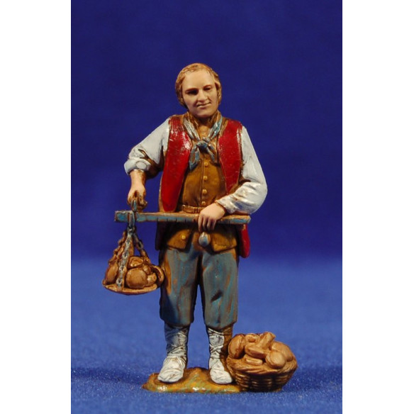 Mushroom seller 8 cm plastic Moranduzzo - Landi 700 style