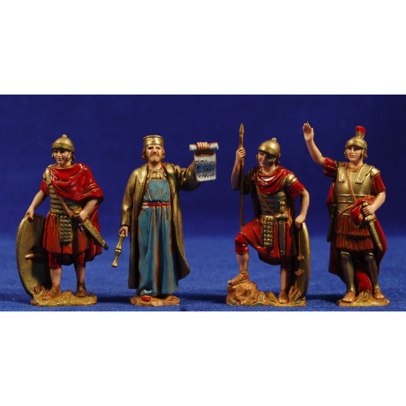 Soldats romans i herodes 8 cm plàstic Moranduzzo - landi
