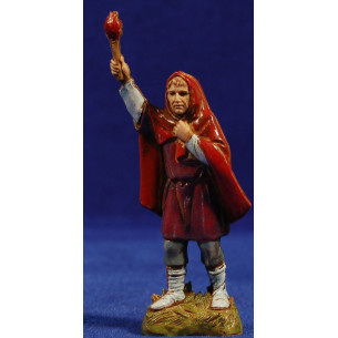Pastor amb torxa 10 cm plàstic Moranduzzo - Landi estil 700