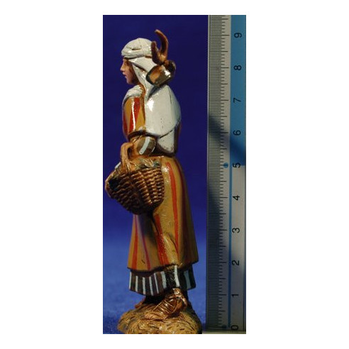 Contadinella 10 cm plastica Moranduzzo - Landi stile arabo