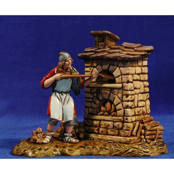Baker with a oven 10 cm plastic Moranduzzo - Landi 700 style