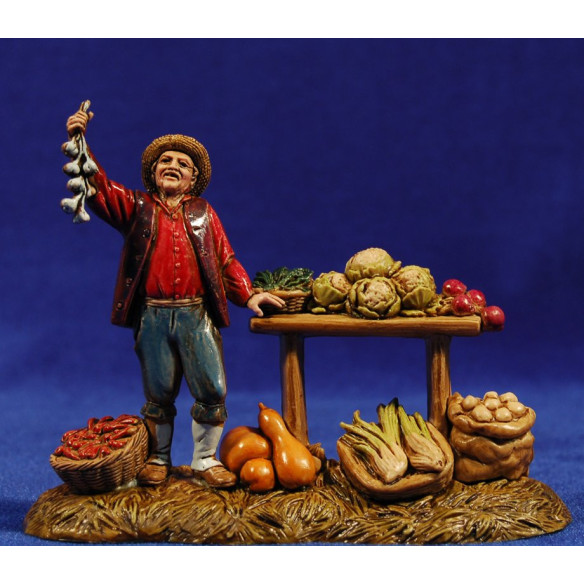 Fruttivendolo 10 cm plastica Moranduzzo - Landi stile 700