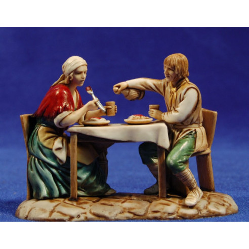 Shepherd dinning 10 cm plastic Moranduzzo - Landi 700 style