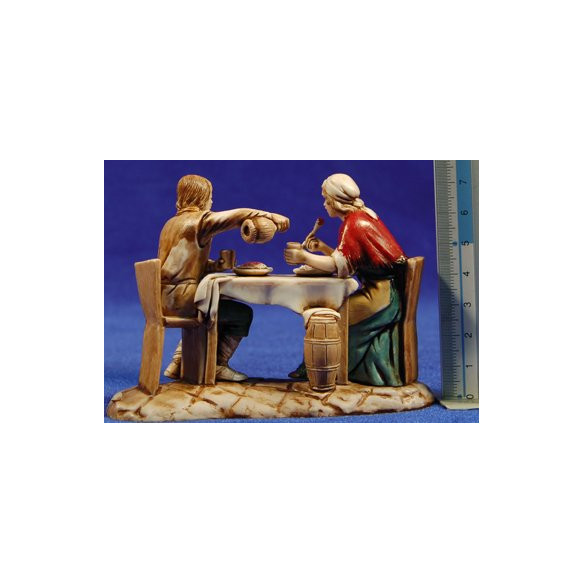 Pastors a taula 10 cm plàstic Moranduzzo - Landi estil 700