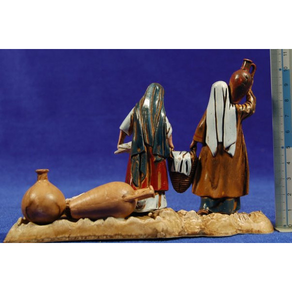 Grup dones i gerres 10 cm plàstic Moranduzzo - Landi estil ebraic