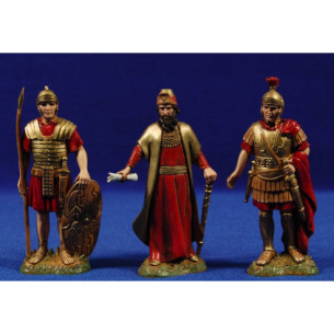 Soldats romans i herodes 12-13 cm plàstic Moranduzzo - Landi