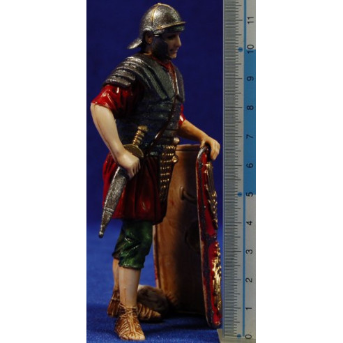 Soldato romano 12-13  cm plastica Moranduzzo - Landi