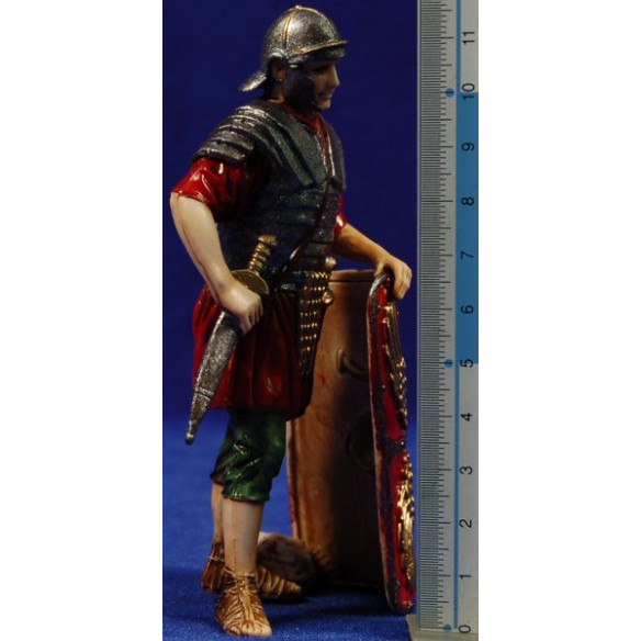 Soldato romano 12-13  cm plastica Moranduzzo - Landi