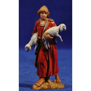 Pastore con pecore 6,5 cm plastica Moranduzzo - Landi stile arabo