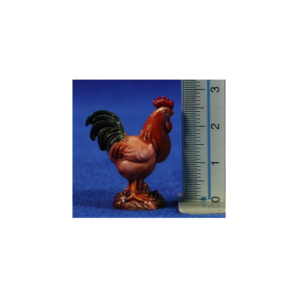 Group of chicken and rabbit 10 cm plastic Moranduzzo - Landi