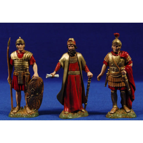 Soldats romans i herodes 12-13 cm plàstic Moranduzzo - Landi
