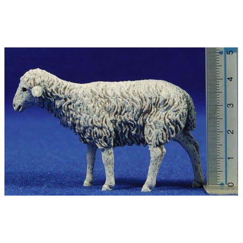 Gruppo cuattro pecore 12-13  cm plastica Moranduzzo - Landi