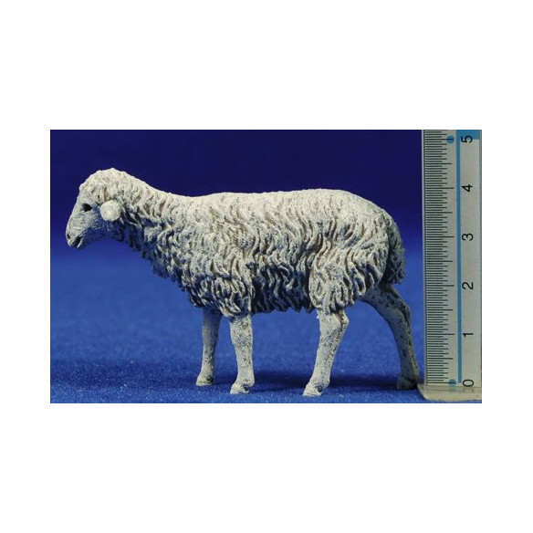 Gruppo cuattro pecore 12-13  cm plastica Moranduzzo - Landi