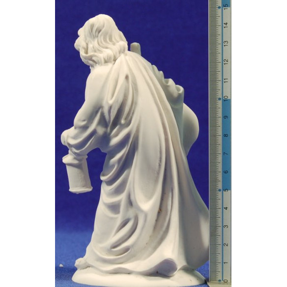 Nacimiento sin pintar 15 cm marmolina