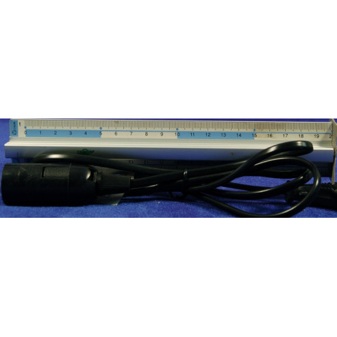 Portalampara E14 1,5 mts plastica