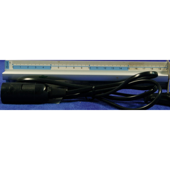 Portalampara E14 1,5 mts plastica