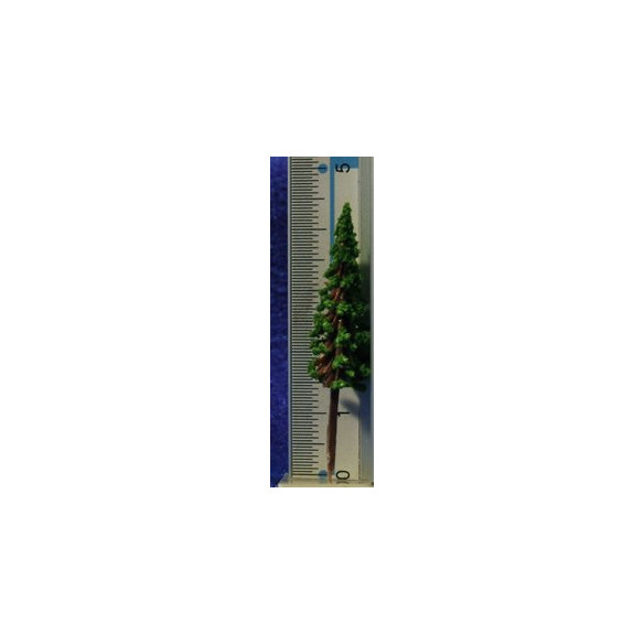 Two green Avet 4 cm plastic