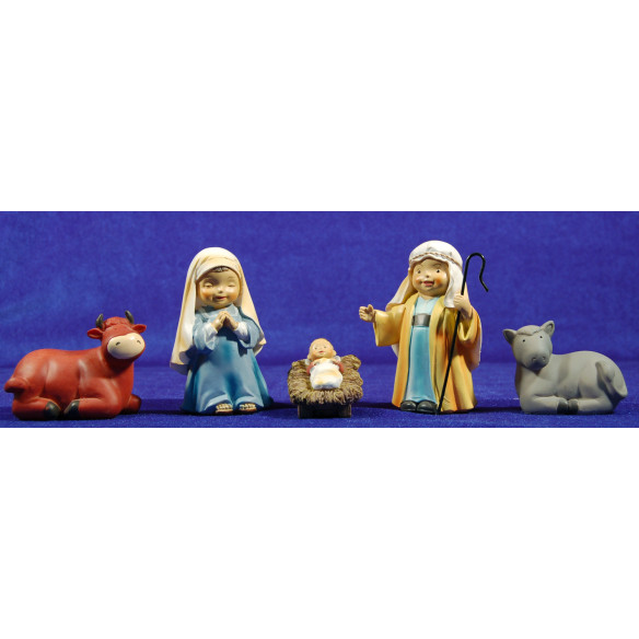 Nacimiento naïf 10 cm marmolina Oliver