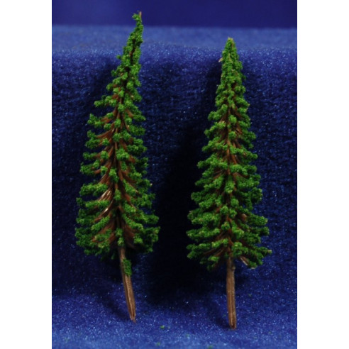 Two green Avet 6 cm plastic