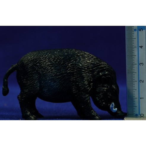 Porc senglar 10 cm plàstic