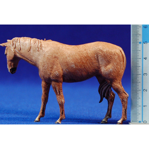 Grup cavall gran i petit  8 cm plàstic Moranduzzo - Landi