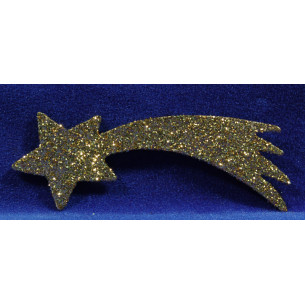 Stella oro 15 cm plastica