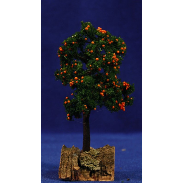 Naranjo 10 cm plástico